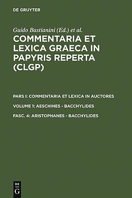 E-Book (pdf) Aristophanes - Bacchylides von 
