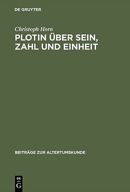 E-Book (pdf) Plotin über Sein, Zahl und Einheit von Christoph Horn