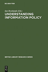 eBook (pdf) Understanding Information Policy de 