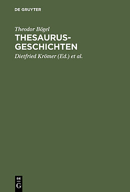 E-Book (pdf) Thesaurus-Geschichten von Theodor Bögel