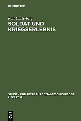 E-Book (pdf) Soldat und Kriegserlebnis von Rolf Düsterberg
