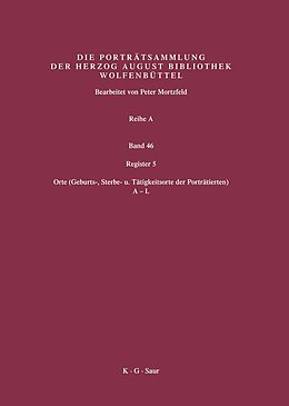 E-Book (pdf) Katalog der Graphischen Porträts in der Herzog August Bibliothek... / Register 5 von 