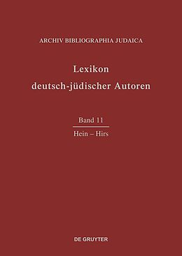 E-Book (pdf) Lexikon deutsch-jüdischer Autoren / Hein-Hirs von 