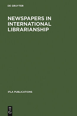 eBook (pdf) Newspapers in International Librarianship de 