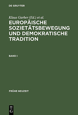 E-Book (pdf) Europäische Sozietätsbewegung und demokratische Tradition von 