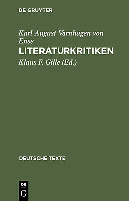 E-Book (pdf) Literaturkritiken von Karl August Varnhagen von Ense