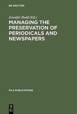 eBook (pdf) Managing the Preservation of Periodicals and Newspapers de 