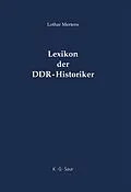 E-Book (pdf) Lexikon der DDR-Historiker von Lothar Mertens