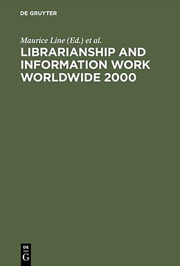 eBook (pdf) Librarianship and Information Work Worldwide 2000 de 