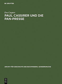 E-Book (pdf) Paul Cassirer und die Pan-Presse von Eva Caspers
