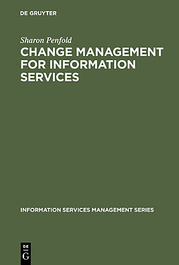 eBook (pdf) Change Management for Information Services de Sharon Penfold