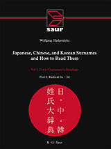 eBook (pdf) Japanese, Chinese, and Korean Surnames and How to Read Them de 