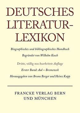 E-Book (pdf) Deutsches Literatur-Lexikon / Aal - Bremeneck von 