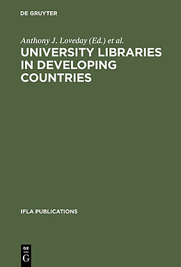 eBook (pdf) University Libraries in Developing Countries de 