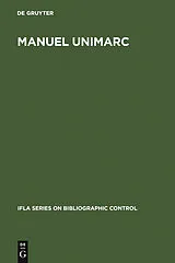 E-Book (pdf) Manuel UNIMARC von 