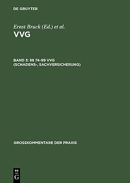 E-Book (pdf) VVG / §§ 74-99 VVG von 