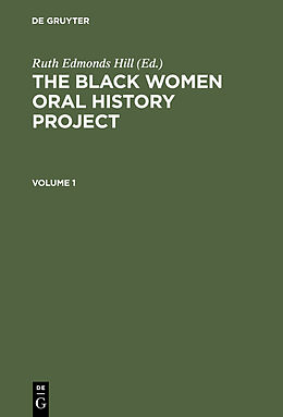 eBook (pdf) The Black Women Oral History Project. Cplt. de 