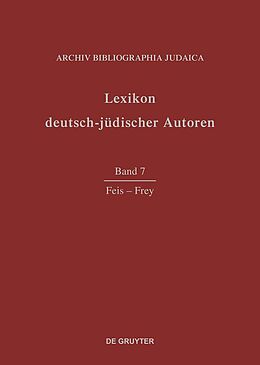 E-Book (pdf) Lexikon deutsch-jüdischer Autoren / Feis - Frey von 