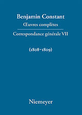 eBook (pdf) Benjamin Constant: uvres complètes. Correspondance générale / Correspondance générale 18081809 de 