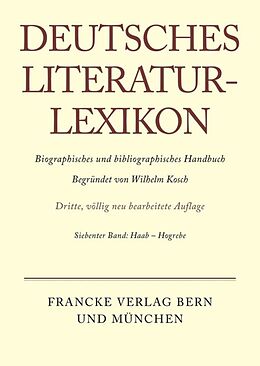E-Book (pdf) Deutsches Literatur-Lexikon / Haab - Hogrebe von 