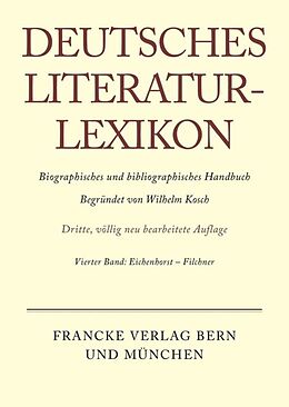 E-Book (pdf) Deutsches Literatur-Lexikon / Eichenhorst - Filchner von 