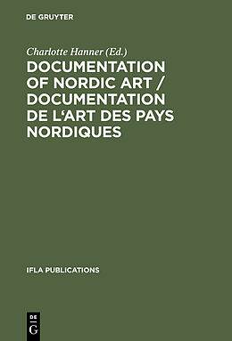 E-Book (pdf) Documentation of Nordic Art / Documentation de l'art des pays nordiques von 