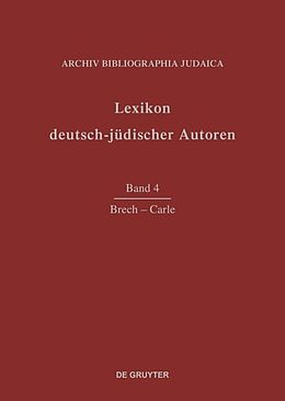 E-Book (pdf) Lexikon deutsch-jüdischer Autoren / Brech - Carle von 