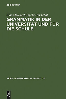 E-Book (pdf) Grammatik in der Universität und für die Schule von 