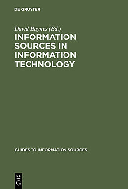 eBook (pdf) Information Sources in Information Technology de 