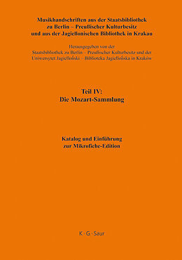 E-Book (pdf) Musikhandschriften aus der Staatsbibliothek zu Berlin - Preußischer... / Katalog und Einführung zur Mikrofiche-Edition von 
