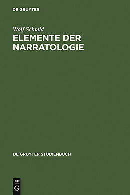 E-Book (pdf) Elemente der Narratologie von Wolf Schmid
