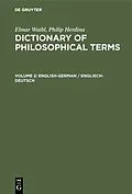 E-Book (pdf) English-German / Englisch-Deutsch von Elmar Waibl, Philip Herdina