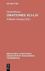 Fester Einband Orationes XLI-LXI von Demosthenes