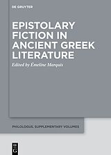 E-Book (epub) Epistolary Fiction in Ancient Greek Literature von 