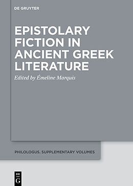 eBook (epub) Epistolary Fiction in Ancient Greek Literature de 