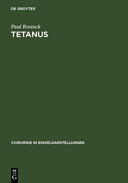 Fester Einband Tetanus von Paul Rostock