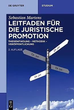 E-Book (epub) Leitfaden für die juristische Promotion von Sebastian Martens