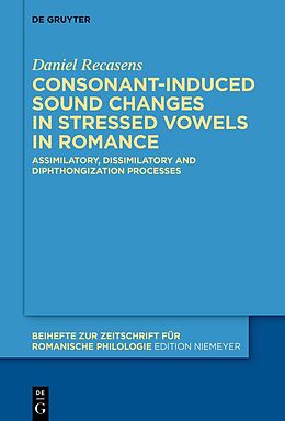 eBook (epub) Consonant-induced sound changes in stressed vowels in Romance de Daniel Recasens