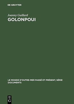 Livre Relié Golonpoui de Joanny Guillard