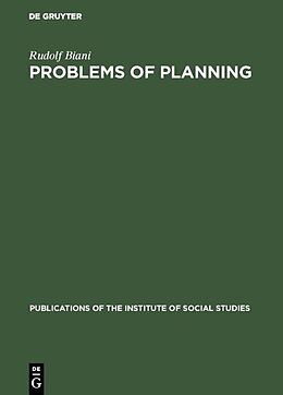 Livre Relié Problems of planning de Rudolf Biani