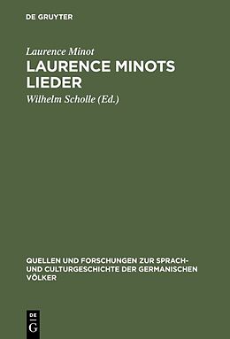 Fester Einband Laurence Minots Lieder von Laurence Minot