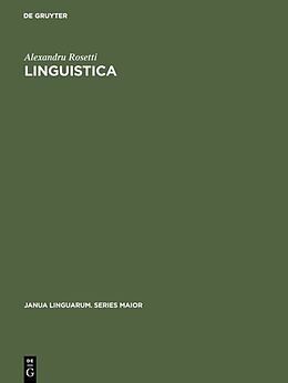 Livre Relié Linguistica de Alexandru Rosetti