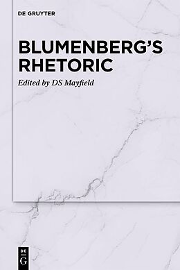 Livre Relié Blumenberg s Rhetoric de 