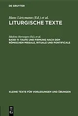 Fester Einband Taufe und Firmung nach dem römischen Missale, Rituale und Pontificale von 