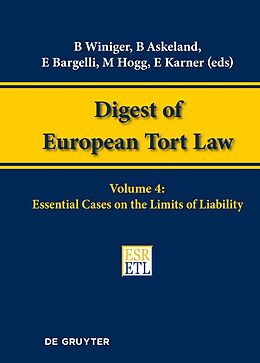 Livre Relié Essential Cases on the Limits of Liability de 