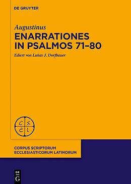 Fester Einband Enarrationes in Psalmos 7180 von Augustinus
