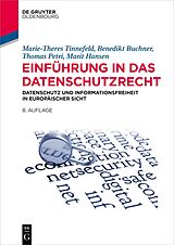 E-Book (epub) Einführung in das Datenschutzrecht von Marie-Theres Tinnefeld, Benedikt Buchner, Thomas Petri