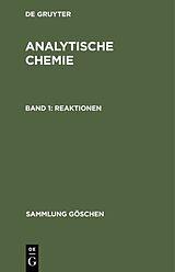 Fester Einband Johannes Hoppe: Analytische Chemie / Reaktionen von Johannes Hoppe