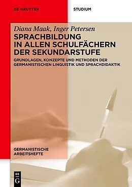 E-Book (epub) Sprachbildung in allen Schulfächern der Sekundarstufe von Diana Maak, Inger Petersen