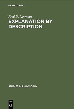 Livre Relié Explanation by description de Fred D. Newman